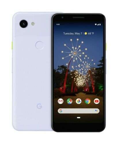 Google Pixel 3a( 4/64GB 5.6"AMOLED) opened/never used £110.49 delivered with code @ebay/modaphones