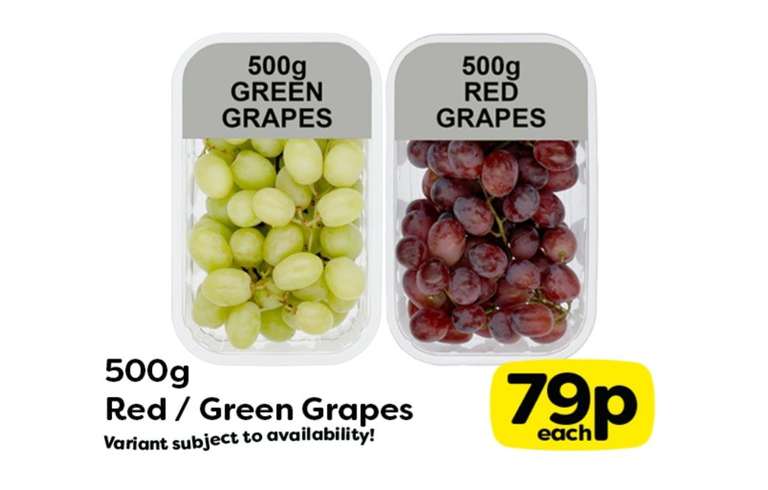 500g Green Grapes