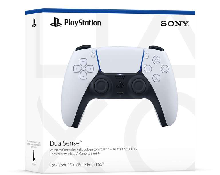 DualSense Controller - White (PS5) is £45 In-Store (Clubcard Price) @ Tesco (Leigh)