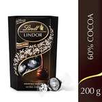 Lindt Lindor Extra Dark Chocolate Truffles Balls with a Smooth Melting Filling, 200g - £4 (£3.80 / £3.40 Sub & Save and voucher) @ Amazon