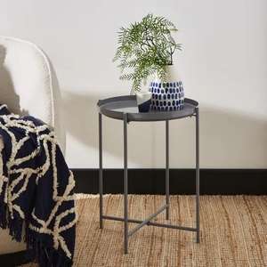 Lenny Indoor Outdoor Side Table now only £7.50 with Free Click and Collect From Dunelm