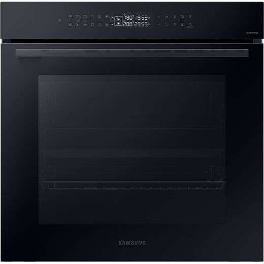Samsung Dual Cook NV7B42205AK Wifi Connected Built In Electric Single Oven - Black - A+ Rated and 5 Year Warranty