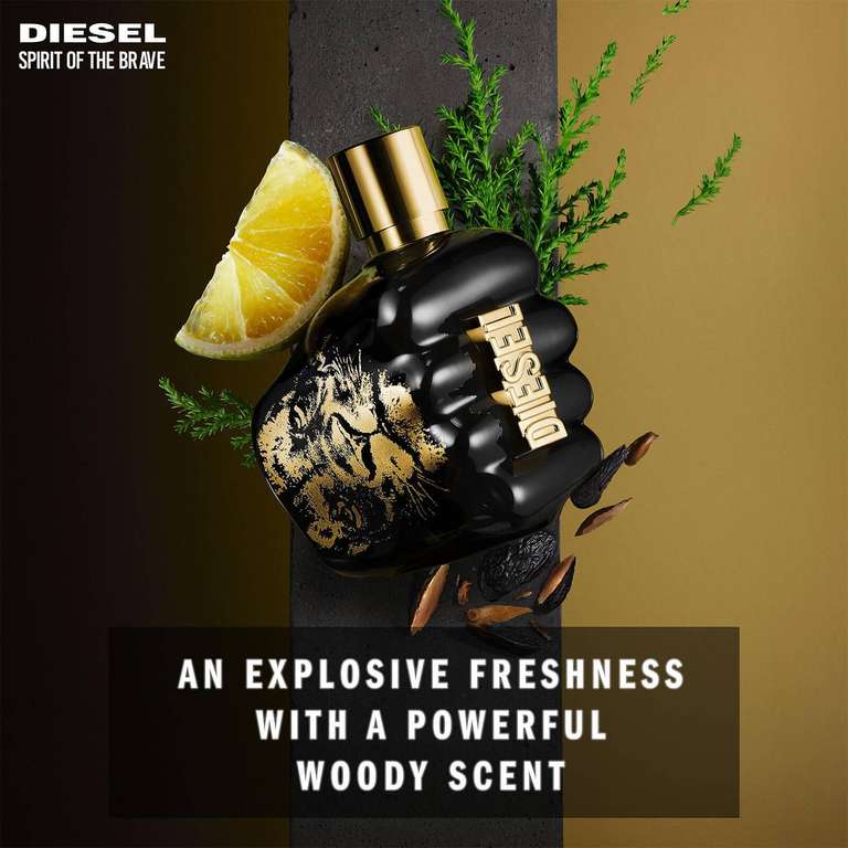 Diesel Spirit Of The Brave Eau De Toilette 125ml Spray (using code)