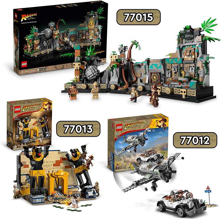 LEGO 77015 Jones Temple of the Golden Idol - £110.31 Delivered (Discount at Checkout) @ Amazon Spain