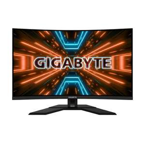 Gigabyte 32" M32QC Curved Monitor (165hz - HDMI, 170hz - DataPort) 2560x1440 (QHD), VA 1500R