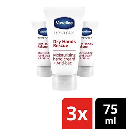 Vaseline Expert Care Dry Hands Rescue x 3 £5.97 @ Amazon