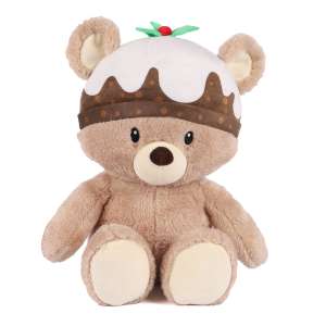 Pudding Bear Soft Toy 35cm - £4 with code (+£2.99 delivery) or £4.99 instore @ Clintons