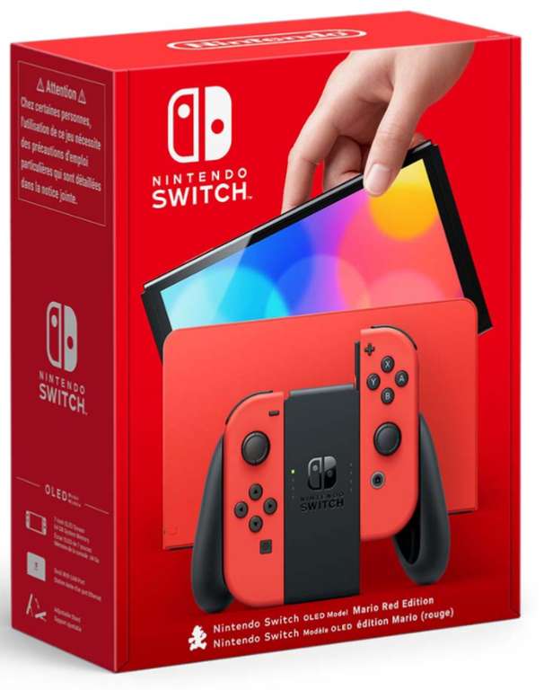 Nintendo Switch OLED Mario Red Edition - Pre Order - Released 6th October