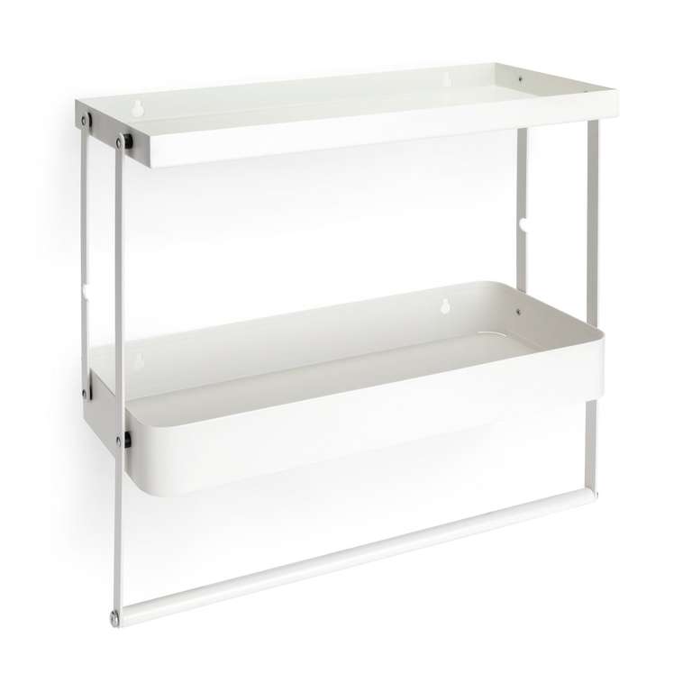 Habitat Towel Rail Shelving Unit - White Now £16.66 with FreeClick and collect From Argos