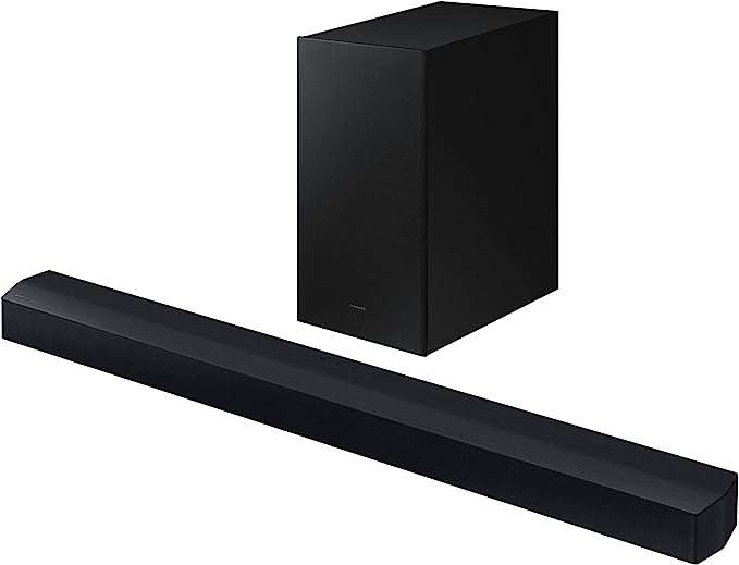Offer stack - Samsung 4K Crystal UHD Smart TV - 50 Inch Elite + Samsung C430 Soundbar - £328 @ Amazon Prime Exclusive