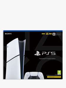 PlayStation 5 Digital Edition Model Group - PS5 Slim Console - Free C&C