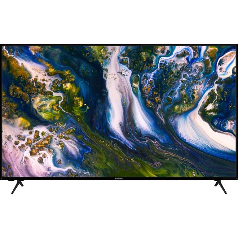 Techwood 65 Inch 4K Smart TV - £304 with code delivered / 55 Inch £239.20 UK Mainland @ AO / eBay
