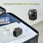 UK To Europe Travel Adapter /2 USB -A & 1 Type-C - £6.79 @ Sold by Miuco UK Store Dispatched By Amazon