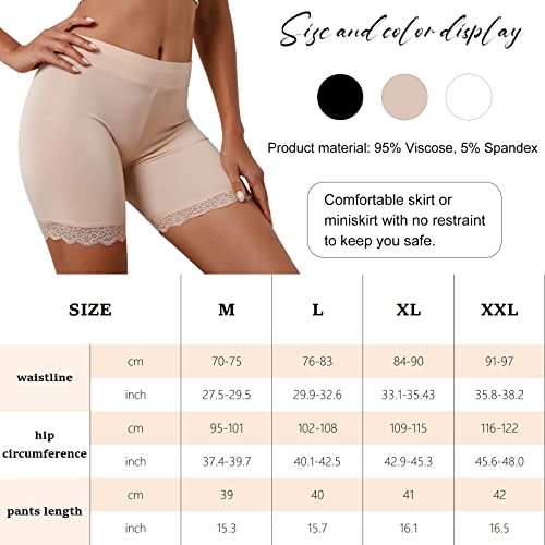 Voqeen Womens Basic Long Brief Multipack of 3, Size L - Sold By YCH_GO FBA