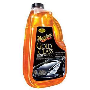 Meguiars Gold Class Car Wash Shampoo & Conditioner 1.89Ltr - free click & collect