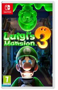 Luigi's Mansion 3 Nintendo Switch £36.99 (Free Postage) via Currys
