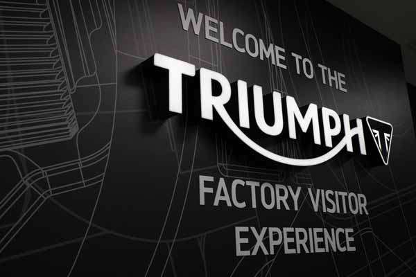 Triumph Motorcycles Guided Factory Tour for One person (Hinckley) - £10.01 with code @ BuyAGift