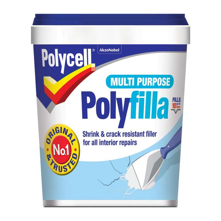 Polycell Multi Purpose Polyfilla - Ready Mixed 1KG