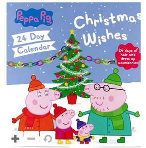 Pepper pig advent calendar full of hair accessories £1.50 C&C