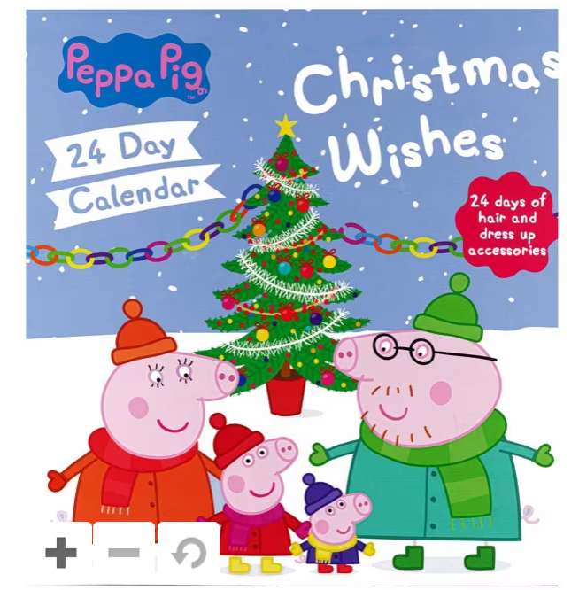 Pepper pig advent calendar full of hair accessories £1.50 C&C