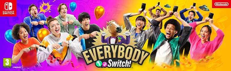 EVERYBODY 1-2 SWITCH NINTENDO SWITCH NEW SEALED