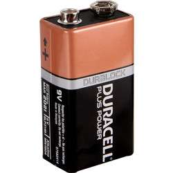 Duracell Plus Power Battery 9V Free Click & Collect