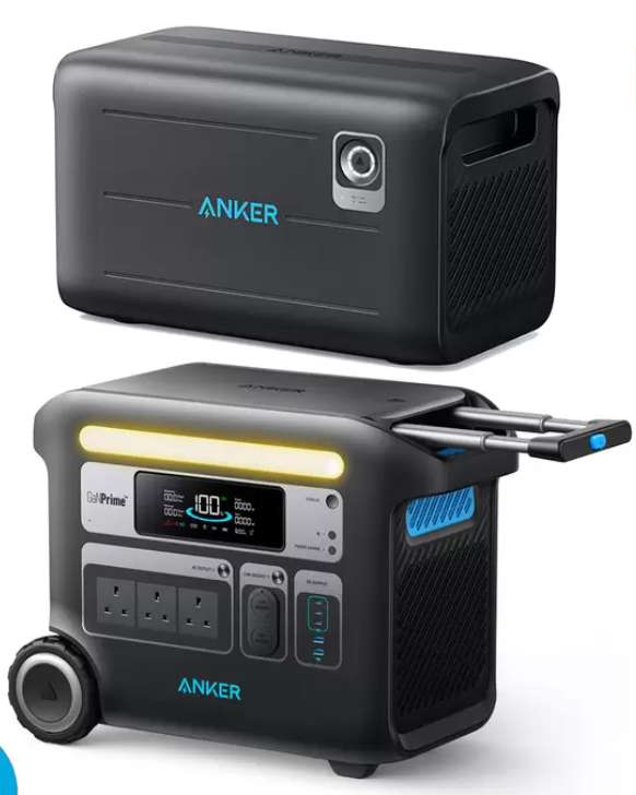 Anker 767 PowerHouse 2048Wh Portable Power Station with Anker 760 Additional Battery £2899 @ Costco