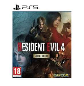 Resident Evil 4 remake PS5 Gold Edition with code - sold by thegamecollectionoutlet