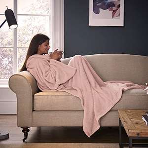 Silentnight Snugsie Wearable Blanket - Blush £10 @ Amazon