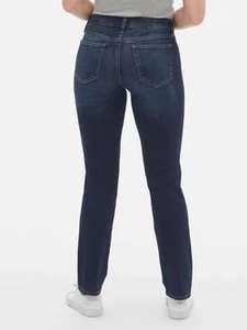 Mid Rise Classic Straight Jeans with Washwell Size 25/26 £9.99 (£4.49 when you put it in your basket) delivered @ Gap