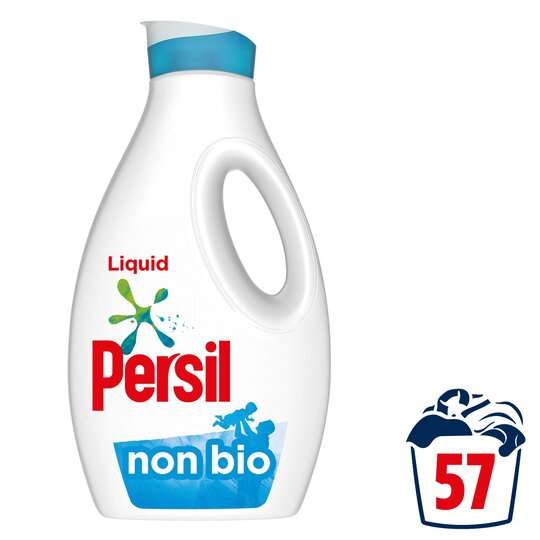 Persil Non Biological Liquid Detergent 57 Washes 1539Ml - clubcard price - £6 @ Tesco