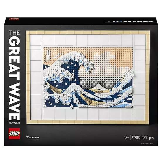 LEGO Art Hokusai 31208 - The Great Wave - £72 with code @ Freemans