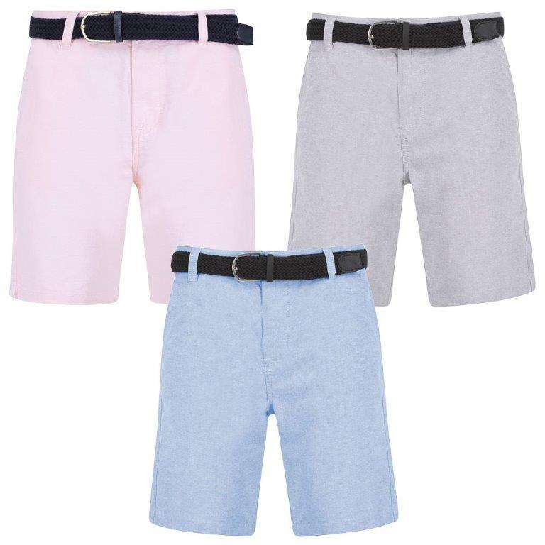 Men’s Cotton Chino Shorts + Belt - w/ Code