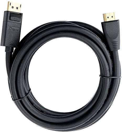 DisplayPort to HDMI Cable 3m 4K 1080p - £3.09 at Amazon