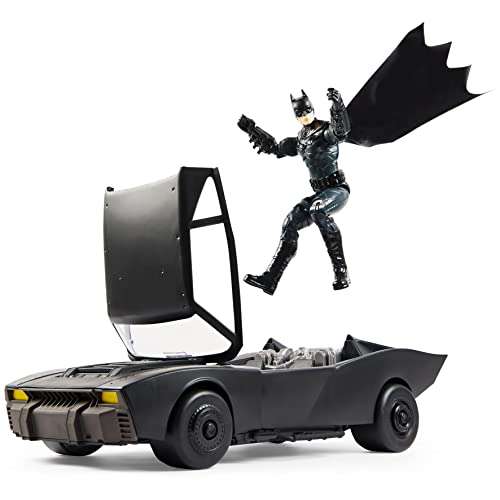 DC Comics, Batman Batmobile with 30-cm Batman Figure, The Batman Movie Collectible, £10 at Amazon