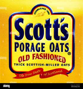 Scott's 8 sachets Porridge Oats chocolate swirl or original - Tondu, Bridgend