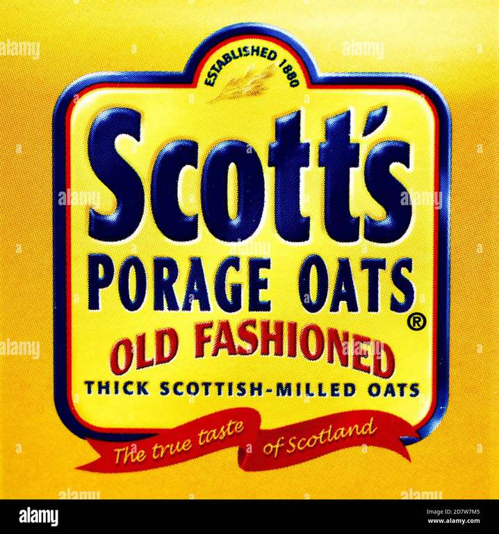 Scott's 8 sachets Porridge Oats chocolate swirl or original - Tondu, Bridgend
