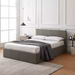 Habitat Lavendon Double End Opening Ottoman Bed Frame - Grey or Black - Using Code