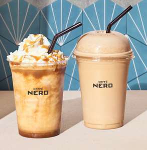 Any Size Coffee, Iced Latte or Frappe Drink at Cafe Nero £1 via Three+ Rewards App