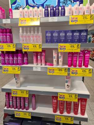 Lee Stafford Items (Shampoo, Conditioners and Hair Treatements) - 49p Each Instore @ Home Bargains (Pwllheli)