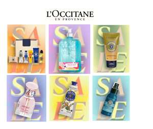 Up to 50% off the Skincare Sale Delivery £3.95 free on £35 @ L'Occitane