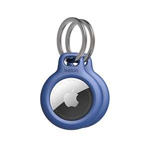 Belkin AirTag Case with Key Ring, 2 Pack, Blue £11.99 @ Amazon