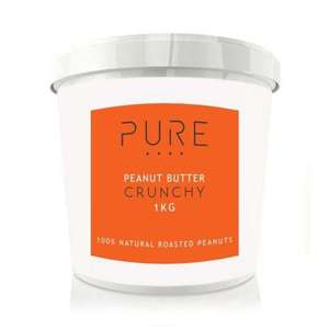 Pure Peanut Butter 1 kg (smooth / crunchy) wIth code
