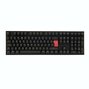 Ducky One 2 Phantom Black Mechanical Gaming Keyboard Cherry MX Red/Brown Switches - UK Layout