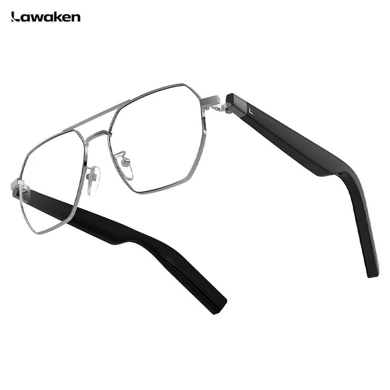 Lawaken AI Smart Audio Glasses – 128-Language Real-Time