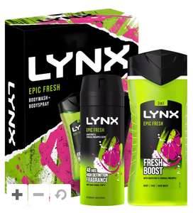 Lynx Duo Gift Set Epic Fresh - shower gel and deodorant in-store Ware