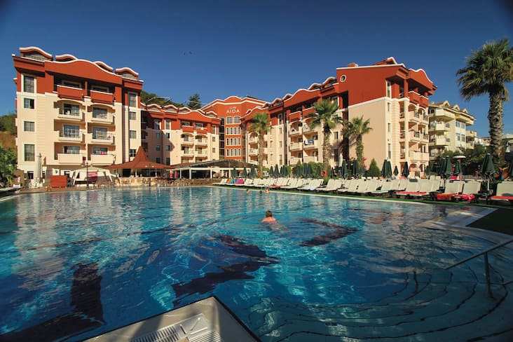 7 Nts 4 Star Turkey 2 Adults & 2 Children £210pp - Club Aida Apartments Marmaris, Aberdeen 17 Aug (Full Tui Package w/ Luggage & Transfers)