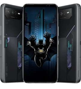 ASUS ROG Phone 6 Batman Edition 6.78" 165Hz AMOLED Display MediaTek Dimensity 9000+ 12GB RAM 256GB Storage Black With Code - Laptop Outlet