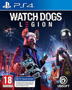 Watch Dogs Legion (PS4 with free PS5 upgrade) - £9.95/ Xbox Download Code - £8.99 @ Amazon