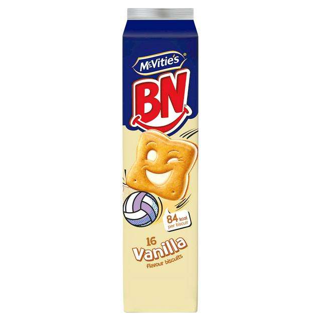 McVities BN Vanilla Flavour Biscuits 31p @ Sainsbury’s Wadlsey Bridge